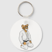 Wees een tijger sleutelhanger (Achterkant)