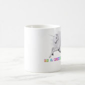 Wees een unicorn koffiemok (Center)