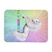 Wees een unicorn magneet (Horizontaal)