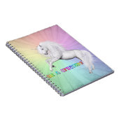 Wees een unicorn notitieboek (Rechterzijde)