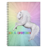 Wees een unicorn notitieboek (Voorkant)
