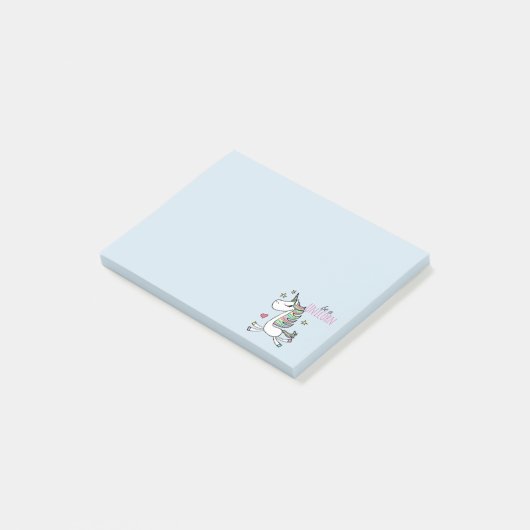 Wees een unicorn-Post-it® notes (Schuin)
