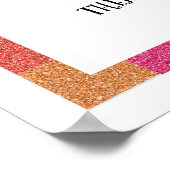 Wees een Unicorn Poster (Hoek)