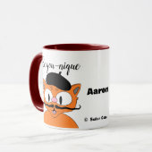 Wees een utopisch, speciaal voor Cartoon bestemde  Mok (Voorkant links)