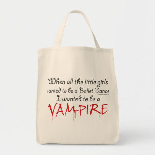 Wees een Vampier Tote Bag