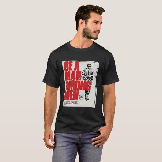 Wees een van de Rhodesische legers T-shirt (Voorkant volledig)
