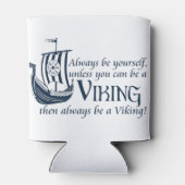 Wees een Viking! Blikjeskoeler (Achterkant)