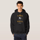 Wees een vogelspin hoodie (Voorkant volledig)