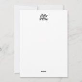 Wees een voorbeeld van geloof en liefde in actie feestdagenkaart (Achterkant)