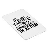 Wees een voorbeeld van geloof en liefde in actie magneet (Rechterzijde)