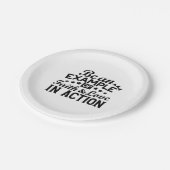 Wees een voorbeeld van geloof en liefde in actie papieren bordje (Gekanteld)