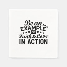 Wees een voorbeeld van geloof en liefde in actie