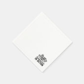 Wees een voorbeeld van geloof en liefde in actie servet (Hoek)