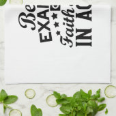 Wees een voorbeeld van geloof en liefde in actie theedoek (Gevouwen)