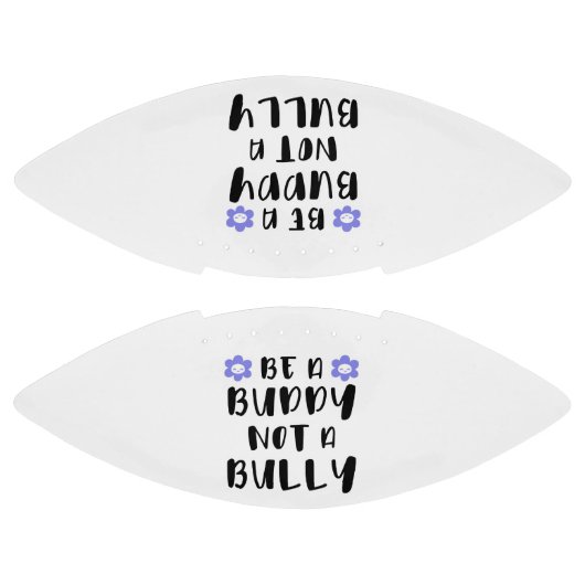 Wees een vriend Geen pestkop American Football (Panelen)