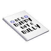 Wees een vriend Geen pestkop Notitieboek (Rechterzijde)