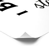 Wees een vriend, geen pestkop Stop met pesten Perfect Poster (Hoek)