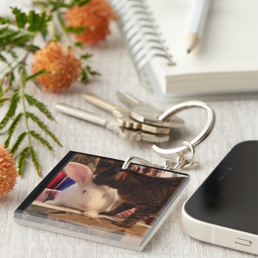 Wees een vriend sleutelhanger (Voorkant Rechts)