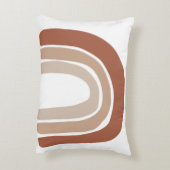 Wees een vriendelijk kind Monogram Nursery regenbo Accent Kussen (Achterkant (Verticaal))