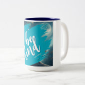 Wees een vriendelijke koffie mok (Voorkant rechts)