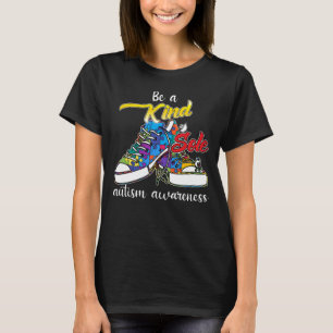 wees een vriendelijke ziel autism bewustzijn t-shirt