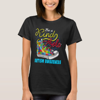 Wees Een Vriendelijke Ziel Autisme Bewustzijn Puzz T-shirt