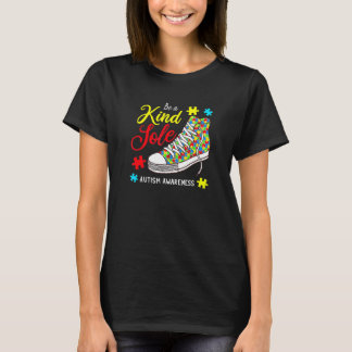 Wees Een Vriendelijke Ziel Autisme Bewustzijn Puzz T-shirt