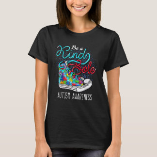 Wees Een Vriendelijke Ziel Autisme Bewustzijn Puzz T-shirt