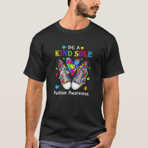 Wees Een Vriendelijke Ziel Autisme Bewustzijn T-shirt