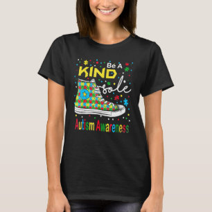 Wees Een Vriendelijke Ziel Wees Vriendelijk Puzzel T-shirt