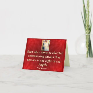 Wees een vrolijke briefkaart