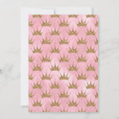 Wees een Zeemeermin en Maak Golven Meisjes Baby Sh Kaart (Achterkant)