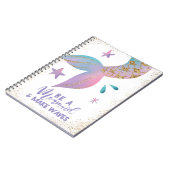 Wees een zeemeermin en maak Waves Girls Notitieboek (Linkerzijde)