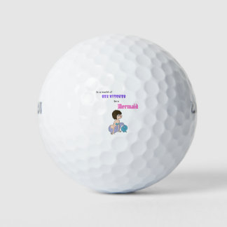 Wees een zeemeermin golfballen