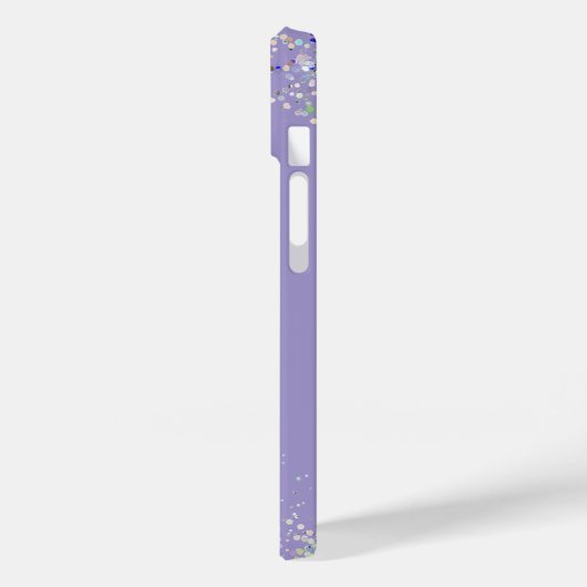 "Wees een zeemeermin" iriserend hologram glitter Case-Mate iPhone Case (Achterkant / Links)