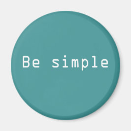 Wees eenvoudig magneet