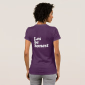 WEES EERLIJK T-SHIRT (Achterkant volledig)