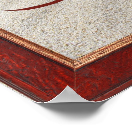 "Wees en het is" in het Arabisch Poster (Hoek)