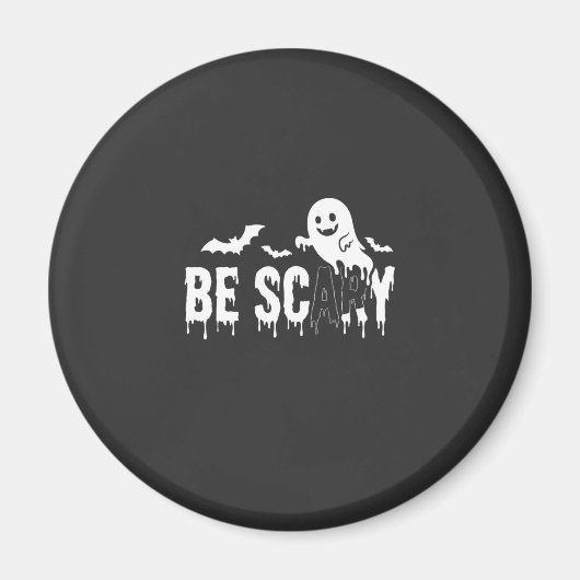 Wees eng Halloween Geest Vleermuis Ontwerp_1 Magneet (Voorkant)
