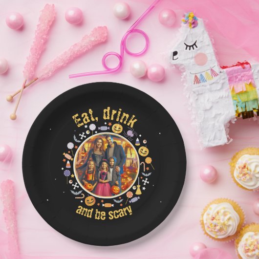 Wees eng papieren bordje (Feest)