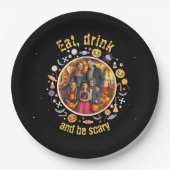 Wees eng papieren bordje (Voorkant)