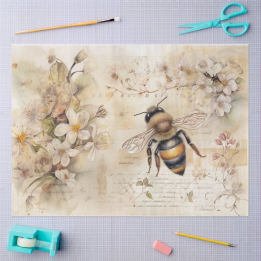 Wees er één tissuepapier (Craft)