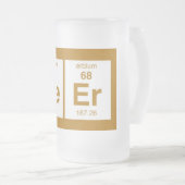 Wees er matglas bierpul (Voorkant rechts)