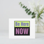 Wees er nu briefkaart (Staand voorkant)