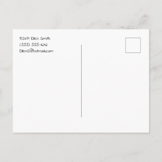 Wees er op uitnodiging van de partij (Achterkant)