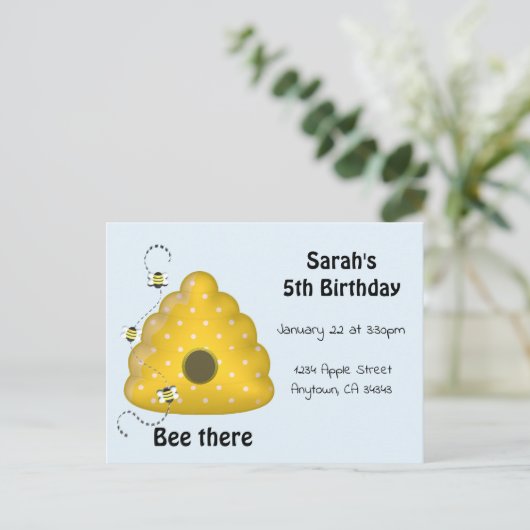 Wees er op uitnodiging van de partij (Staand voorkant)