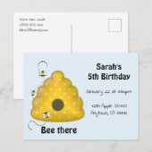 Wees er op uitnodiging van de partij briefkaart (Voorkant / Achterkant)