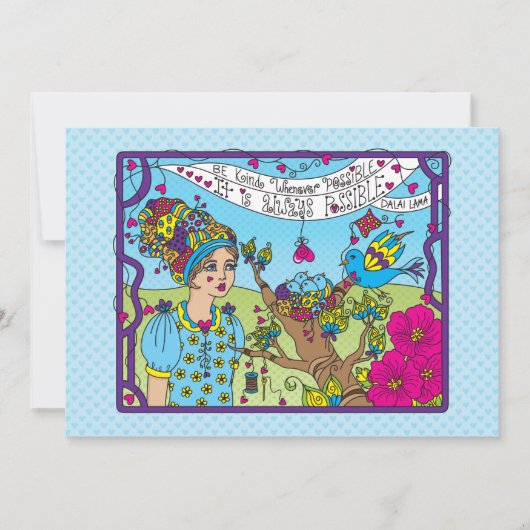 Wees er zo mogelijk van bewust_Flat-kaart 7 x 5 in (Voorkant)