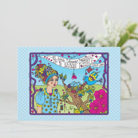 Wees er zo mogelijk van bewust_Flat-kaart 7 x 5 in (Staand voorkant)