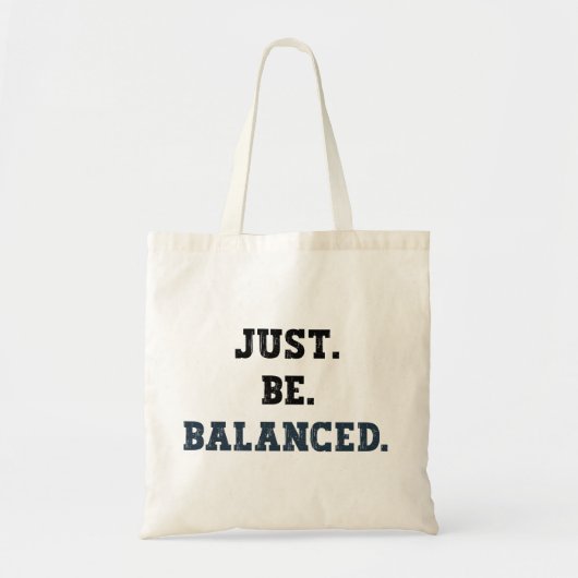 Wees evenwichtig - Accountants - Mindfulness Tote Bag (Voorkant)